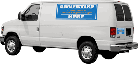 Custom Printing Advertising Magnet Sign for Car Van Truck Magnetic